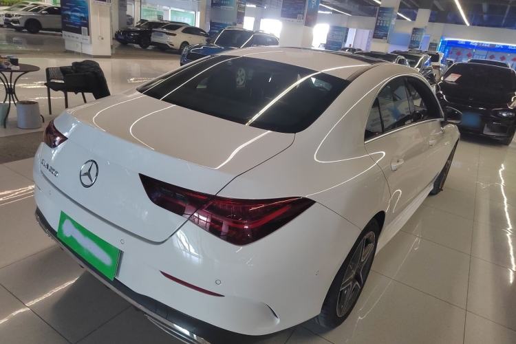 Used Mercedes-Benz CLA 2024-Year Facelifted CLA 200 Rear Right 45 Deg