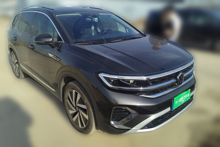 Used Volkswagen Talagon 2022 380TSI All-Wheel-Drive Luxury Prestige Pro 7-Seater Front Right 45 Deg