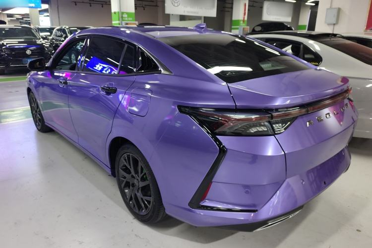 Used Dongfeng Aeolus Yixuan 2020 230T Automatic Glare-Proof Dark Knight Edition Rear Left 45 Deg