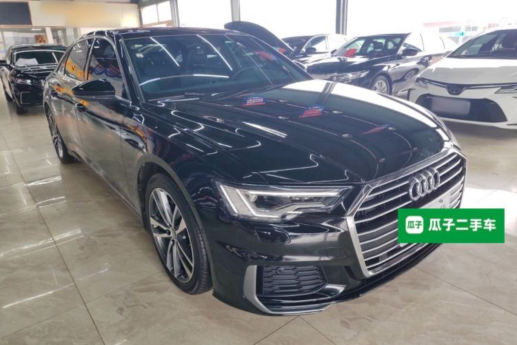 Used Audi A6L 2021 40 TFSI Luxury Dynamic Edition Front Right 45 Deg