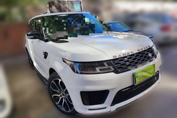 Used Land Rover Range Sport 2021 3.0 L6 YAO Black Edition Front Right 45 Deg