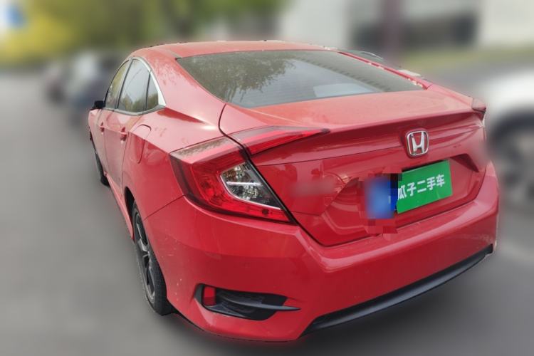Used Honda Civic 2019 220TURBO CVT Dynamic Edition China VI Rear Left 45 Deg