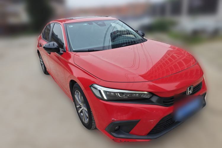 Used Honda Civic 2022 240TURBO CVT Dynamic Edition Front Right 45 Deg