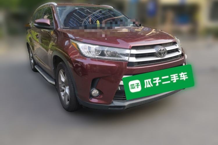 Used Toyota Highlander 2018 2.0T Four-Wheel Drive Luxury Version 7 Seats China VI Standard
