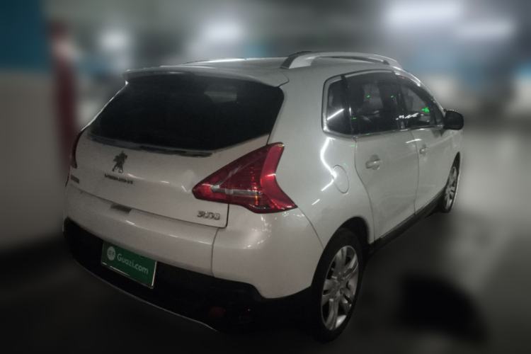 Used Peugeot 3008 2015 2.0L Automatic Trend Edition Rear Right 45 Deg