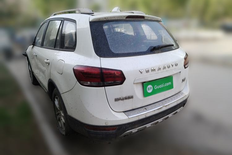 Used Yema T70 2016 Upgraded Model 1.8L Manual Comfort Version Rear Left 45 Deg