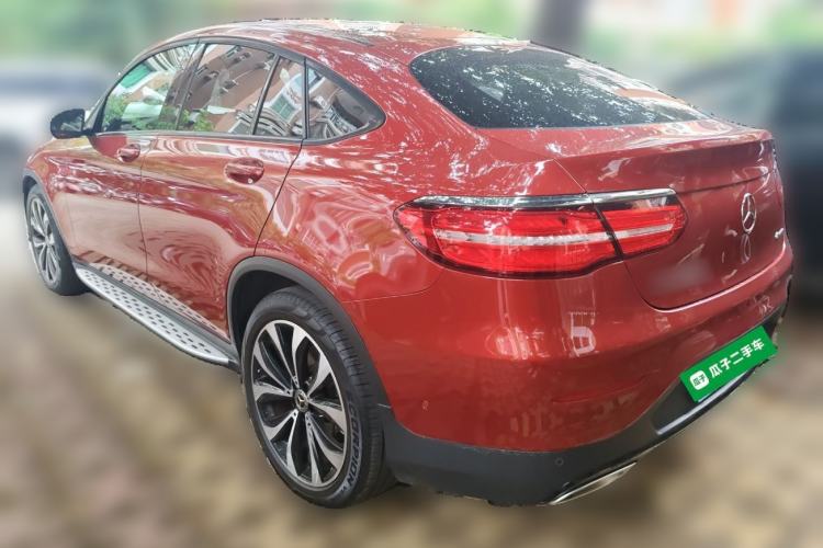 Used Mercedes-Benz GLC Coupe 2018 GLC 260 4MATIC Coupe SUV Rear Left 45 Deg