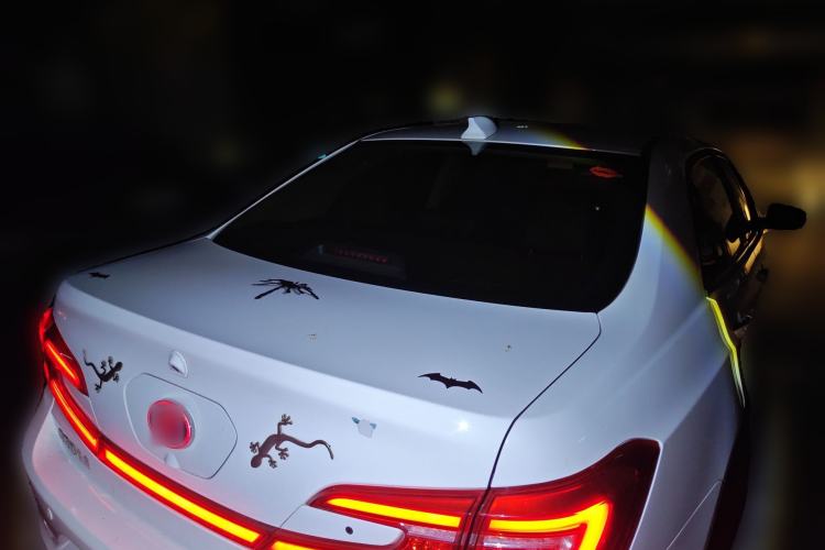 Used BYD Qin New Energy 2017 1.5T Luxury Model Rear Right 45 Deg