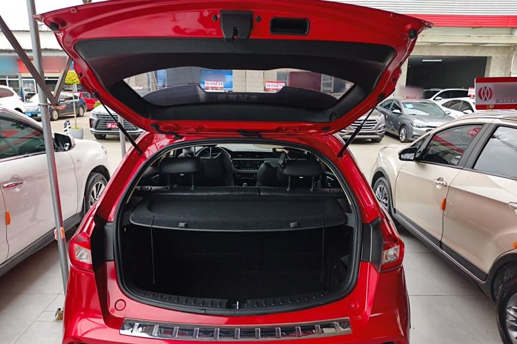 Used Geely Auto Vision X3 2017 1.5L Automatic Luxury Model Trunk