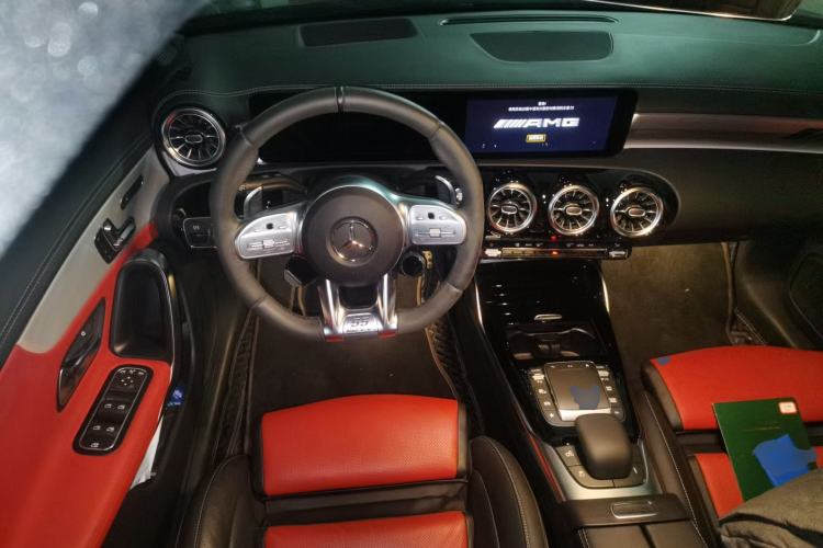 Used Mercedes-Benz CLA AMG 2022 AMG CLA 45 S 4MATIC+ 55th Anniversary Edition Steering Wheel