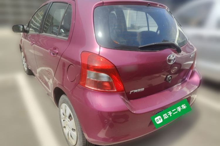 Used Toyota Yaris 2011 1.6E Automatic Charm Edition Rear Left 45 Deg