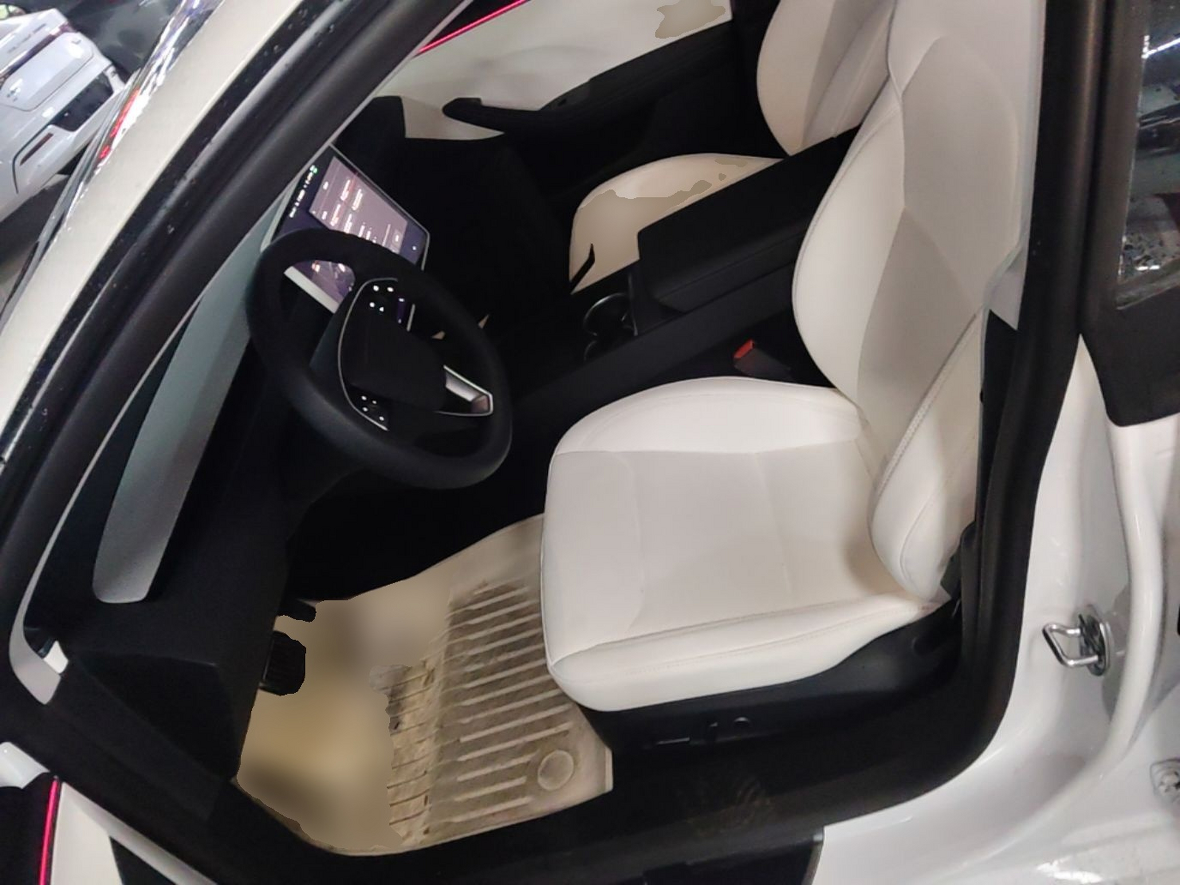 Avant de la voiture