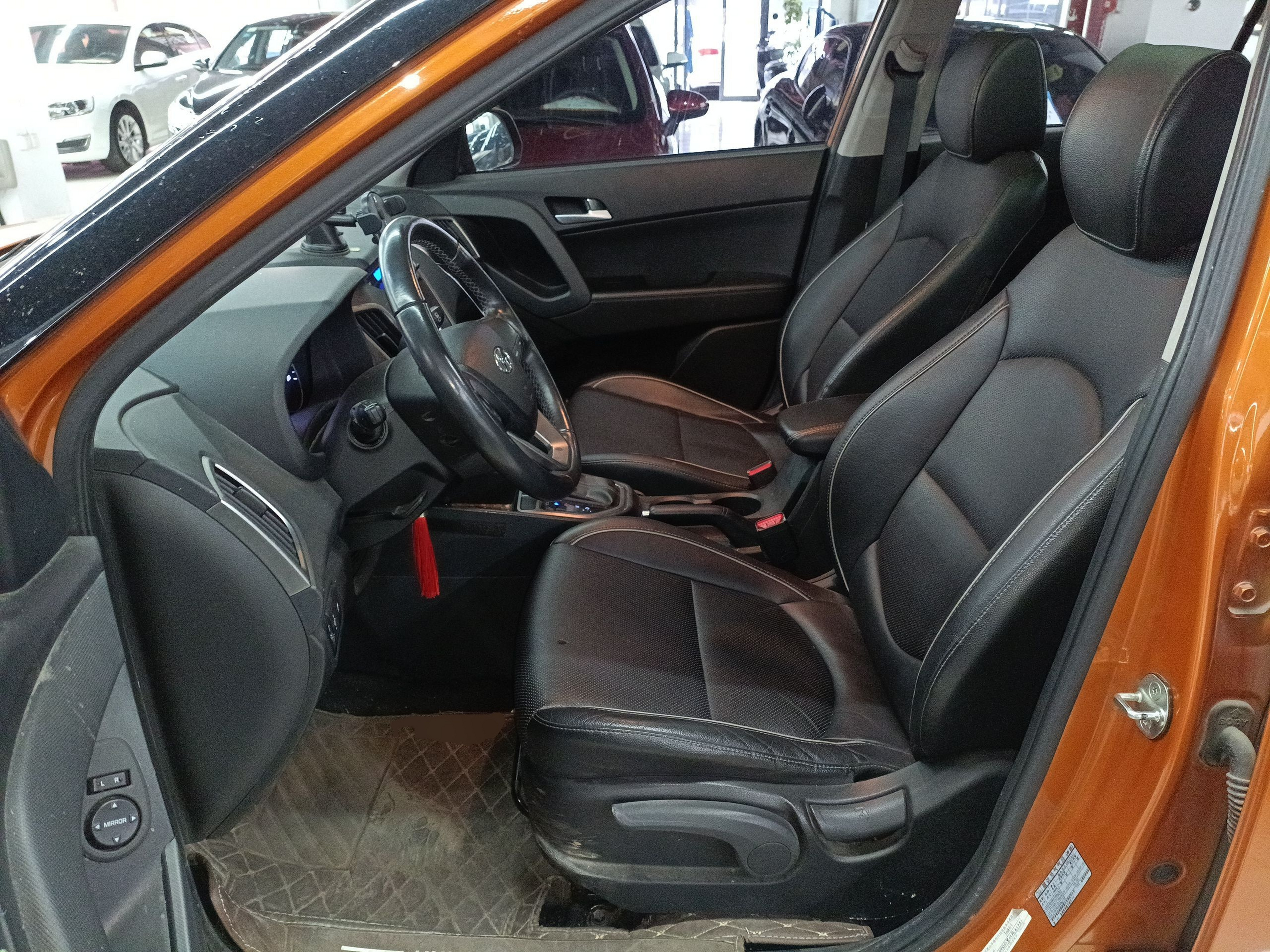 Avant de la voiture