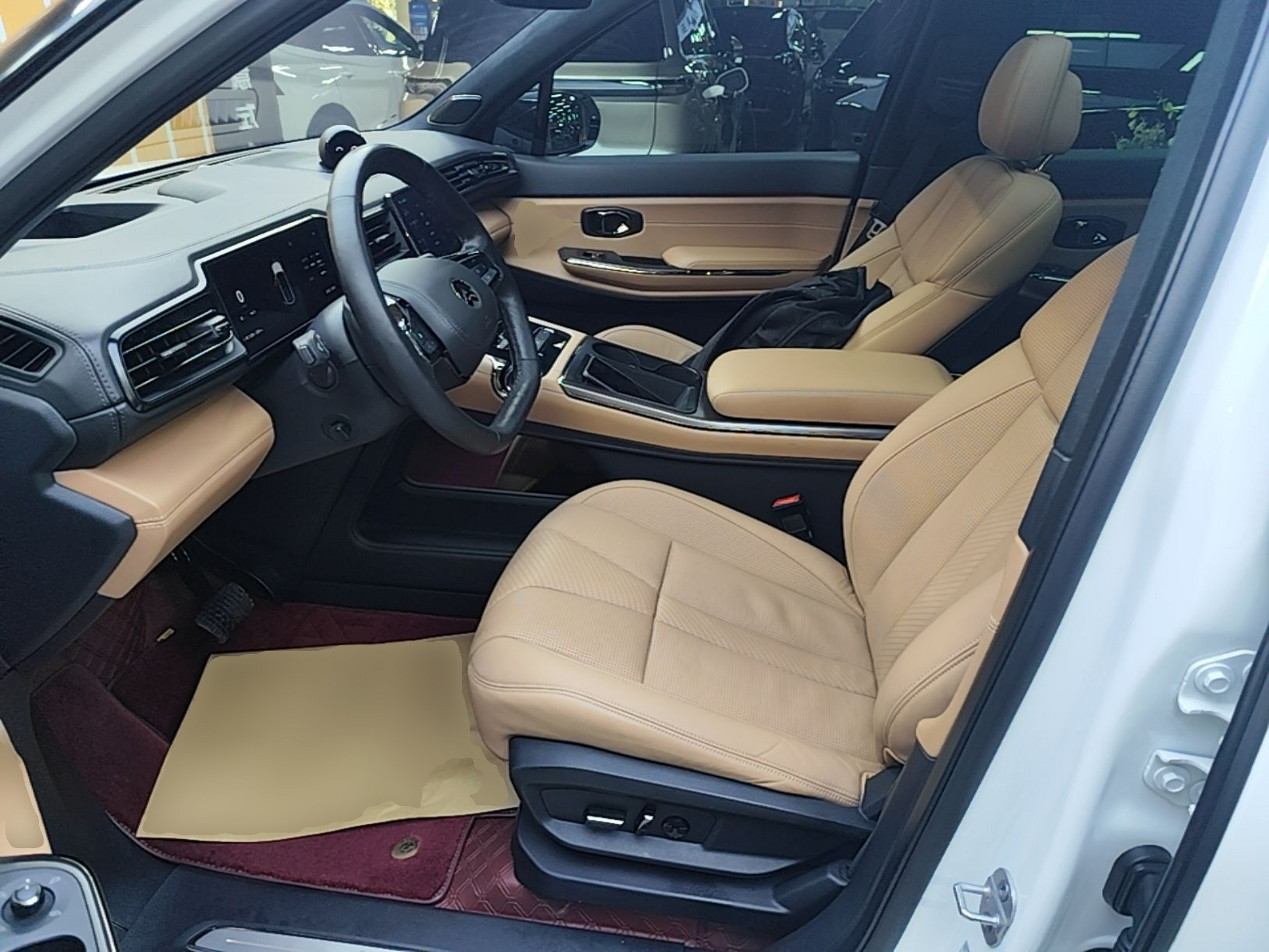 Avant de la voiture