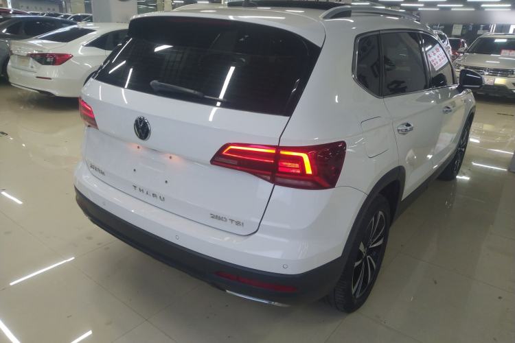 Used Volkswagen Tharu 2021 280TSI Two-Wheel-Drive Luxury Plus Edition Rear Right 45 Deg