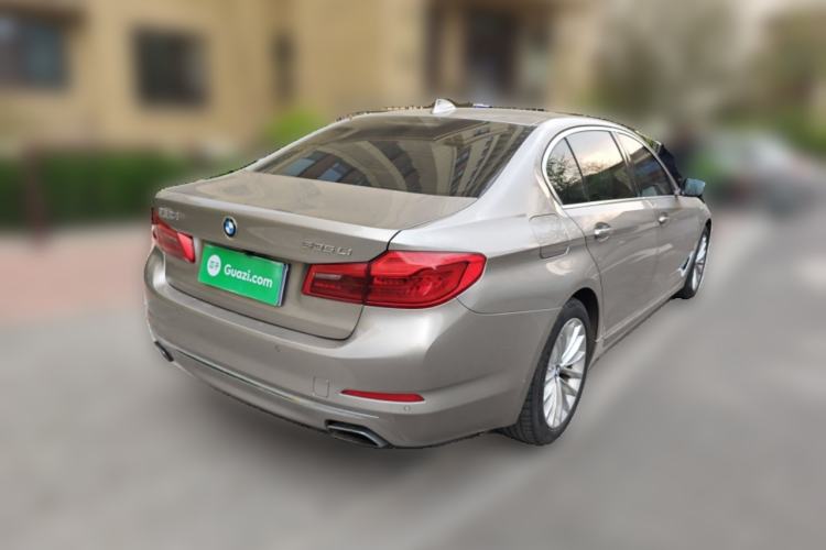 Used BMW 5 Series 2020 525Li Luxury Package Rear Right 45 Deg