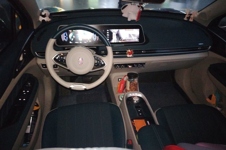 Used ORA Good Cat 2022 400km Standard Range Luxury Version Lithium Iron Phosphate Center Console