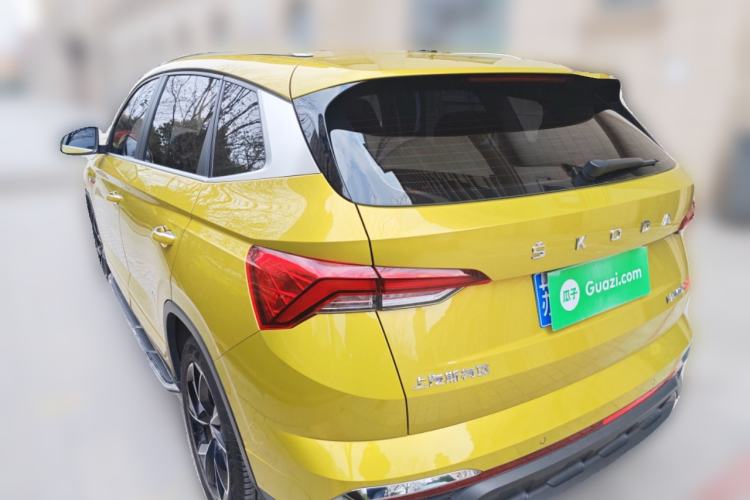 Used Skoda Kamiq 2020 GT 1.5L Automatic Flagship Model China VI Standard Rear Left 45 Deg