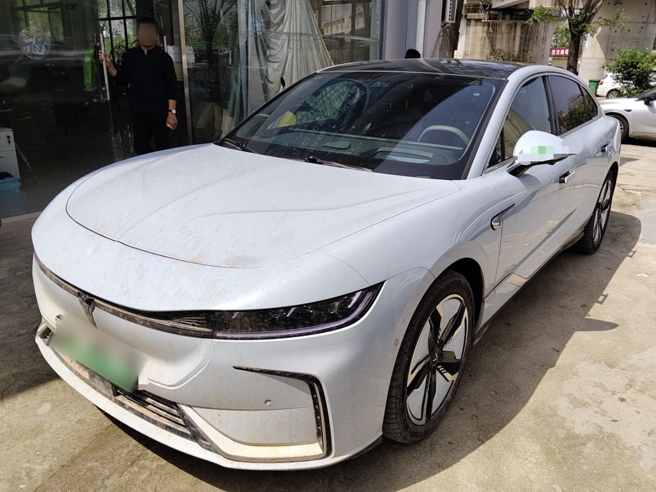 Parte inferior delantera