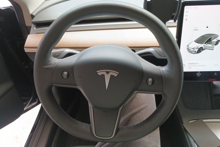 Used Tesla Model 3 2021 Standard Range Rear-Drive Upgraded Version Steering Wheel