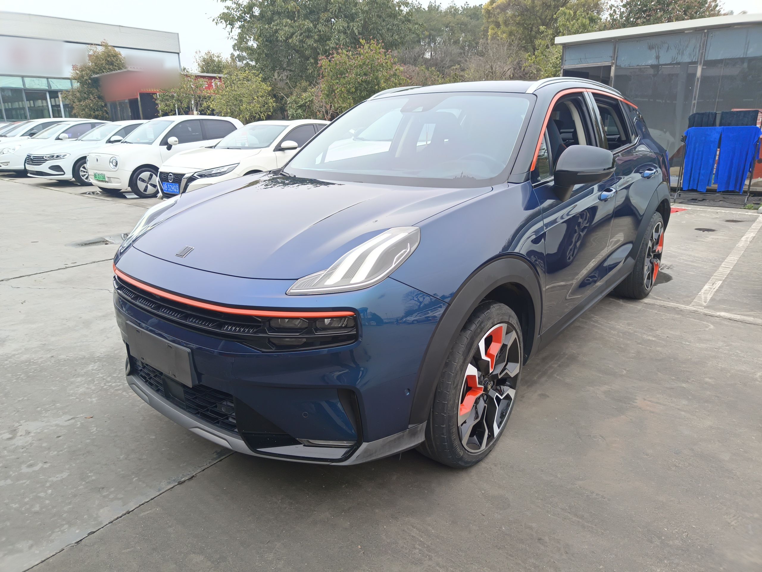 Parte inferior delantera