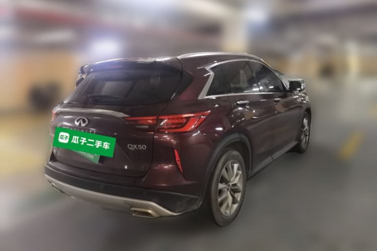 Used Infiniti QX50 2020 Revised Version 2.0T All-Wheel Drive Elite Edition Rear Right 45 Deg