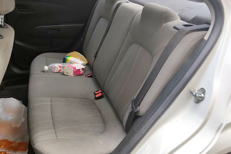 Used Chevrolet Aveo Sonic 2014 Sedan 1.4SL AT Fashion Edition Left Rear Seat