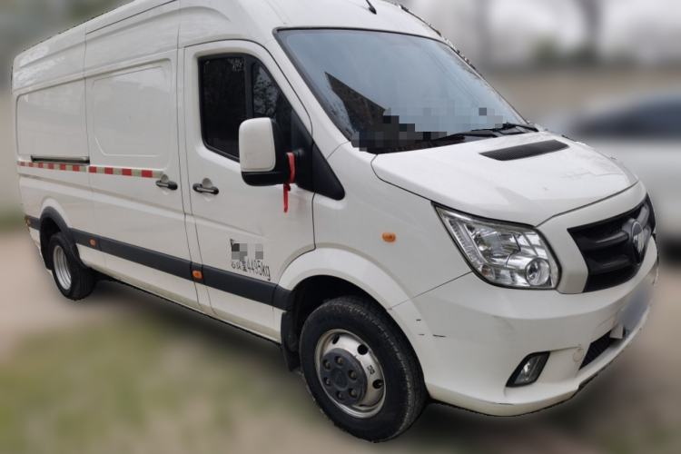 Used Foton Toano 2024 Geely Xianghuo Van 2.5T Manual Extended Wheelbase Mid-Roof Design Rear Dual Tires 3-Seater Front Right 45 Deg