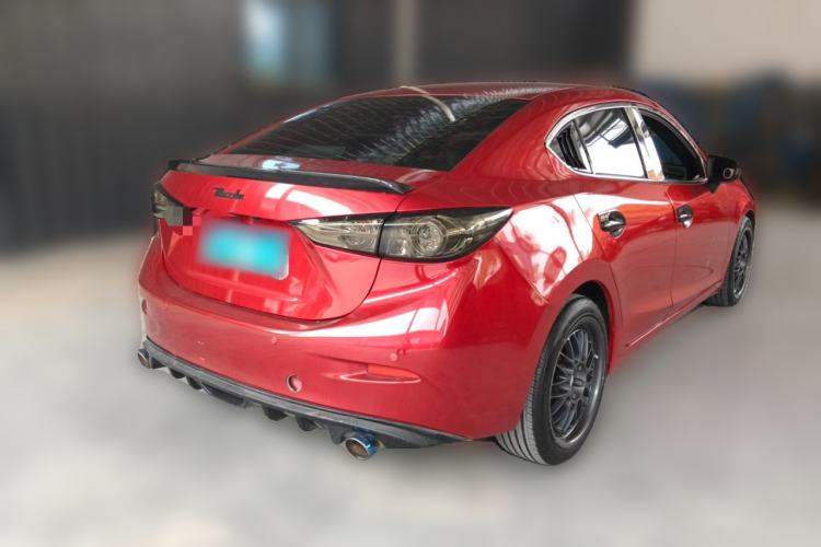 Used Mazda 3 Axela 2016 Sedan 1.5L Automatic Comfort Model Rear Right 45 Deg