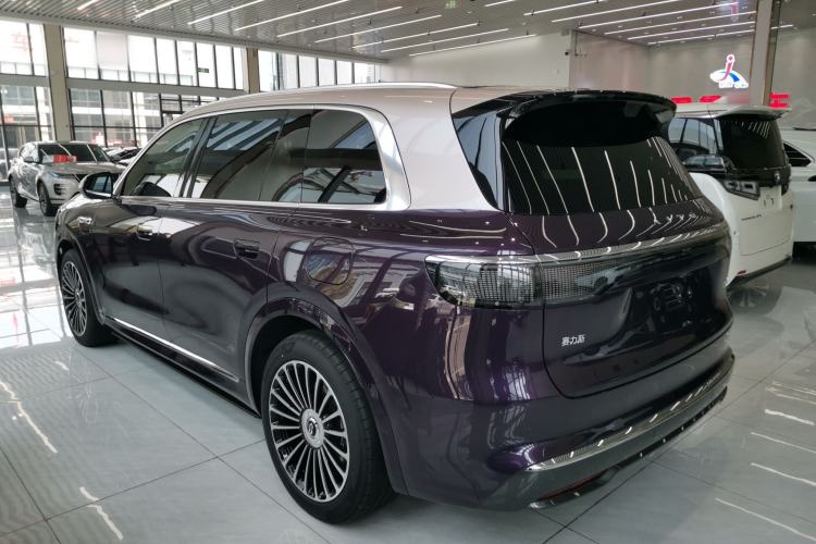 Used Hima AITO M8 2025 Model Pure Electric Max+ Five-Seat Long-Range Version Rear Left 45 Deg