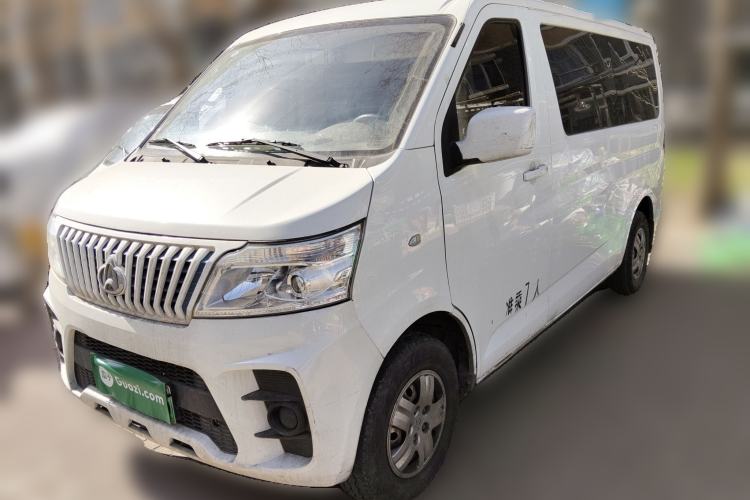 Used CHANGAN KAICHENG Ruixing EM60 2022 All-Electric Passenger Bus 4498 mm Long Flat Roof with Rear-Hinged Doors 7 Seats 60 kW 41.86 kWh