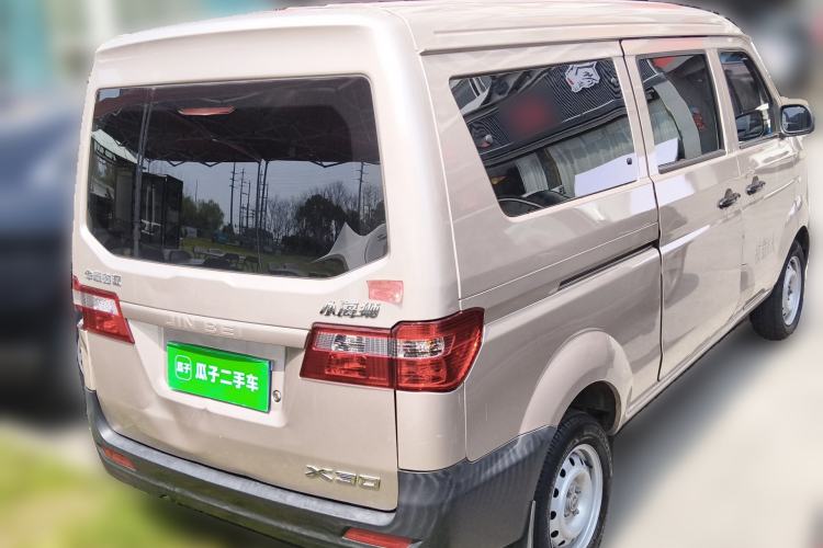 Used Jinbei Hiace X30 2023 1.5L Super-Comfortable Passenger Van 5/6/7-Seater Non-Air-Conditioned Version Model SWC15M Rear Right 45 Deg