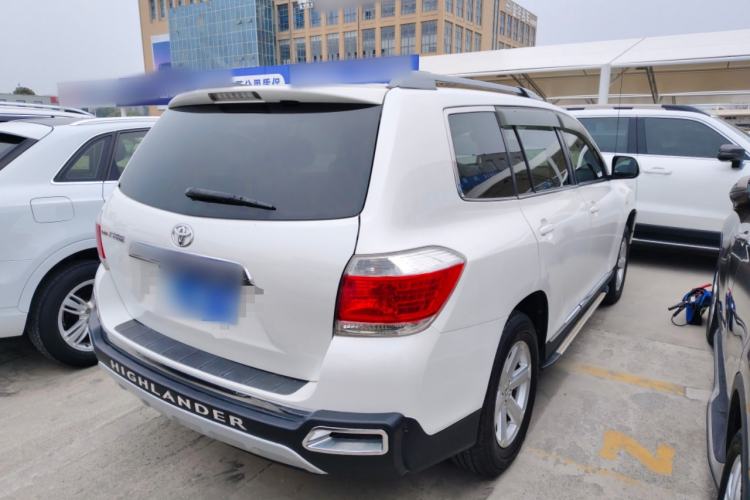 Used Toyota Highlander 2012 2.7L 2WD 5-Seater Elite Edition Rear Right 45 Deg