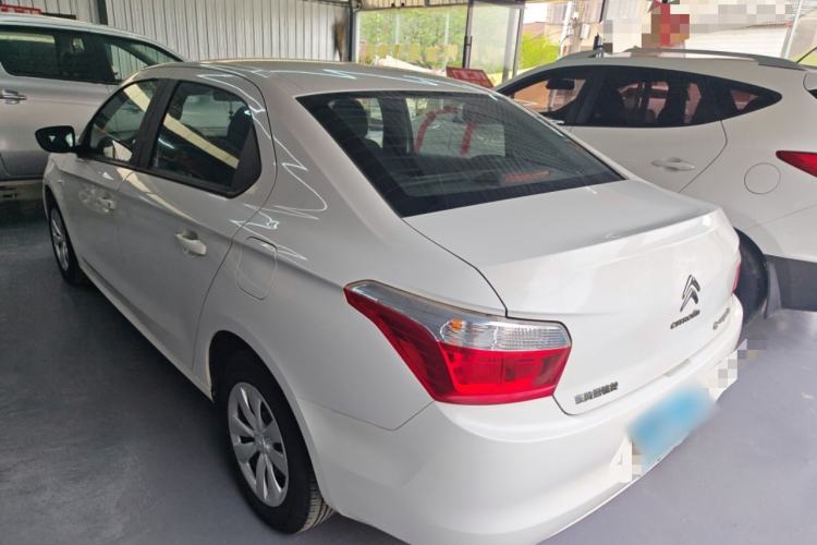 Used Citroen Elysee 2016 1.6L Automatic Fashion Model Rear Left 45 Deg