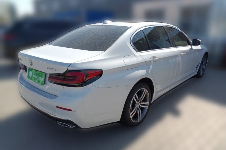 Used BMW 5 Series 2023 530Li Leading Edition Luxury Package Rear Right 45 Deg