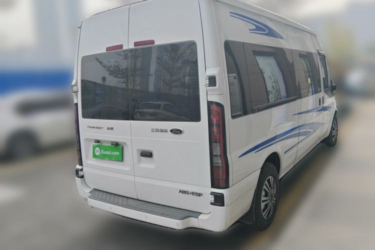 Used Ford Transit Custom 2021 2.2T Automatic Logistics Vehicle Pro Long Wheelbase 7 Seats Mid-Roof China VI Standard
