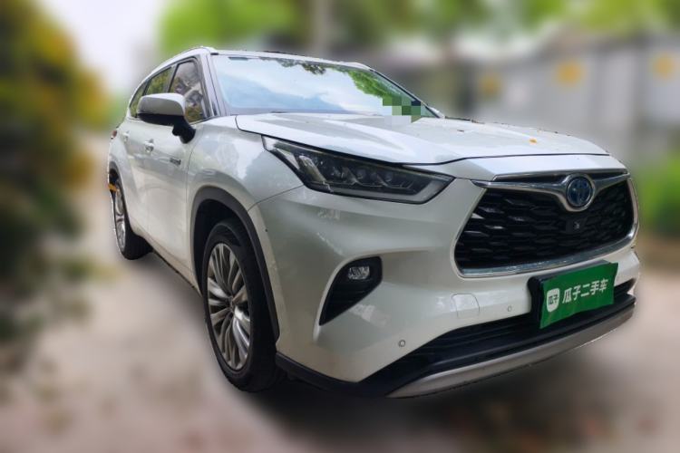 Used Toyota Highlander 2022 Dual-Engine 2.5L Four-Wheel Drive Supreme Edition 7-Seater Front Right 45 Deg