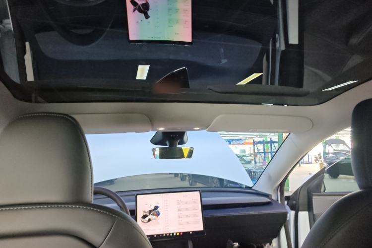 Used Tesla Model Y 2025 Updated Version Long-Range All-Wheel Drive Headliner