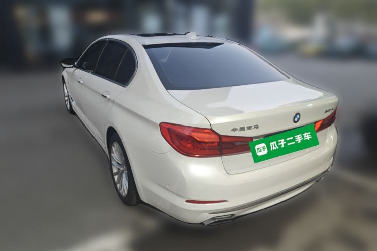 Used BMW 5 Series 2018 Revised Version 530Li Leading Edition Luxury Package Rear Left 45 Deg