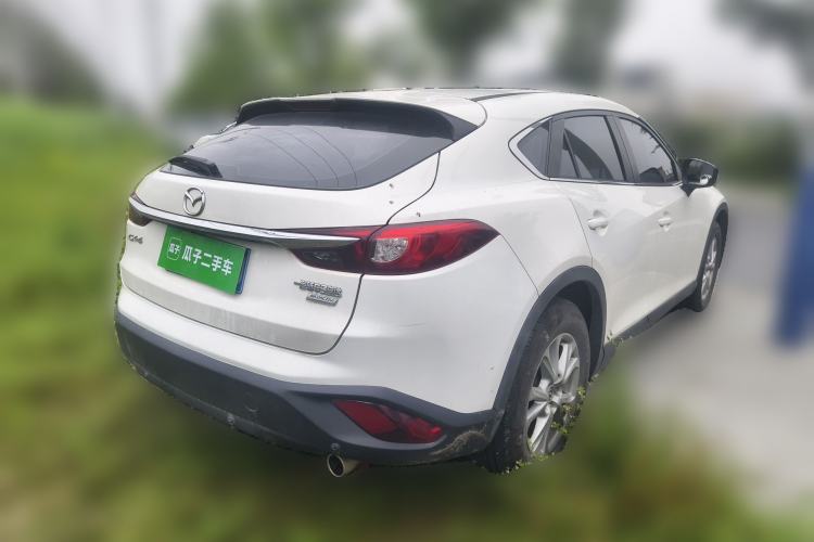 Used Mazda CX-4 2018 2.0L Automatic Two-Wheel Drive Blue Sky Luxury Edition Rear Right 45 Deg