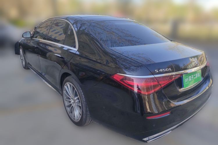 Used Mercedes-Benz S-Class 2022 S 450 L 4MATIC Rear Left 45 Deg