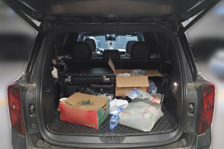 Used GAC Trumpchi GS8 2022 Double-Energy Series 2.0TM Four-Wheel Drive Premium Edition (7 Seats) Trunk