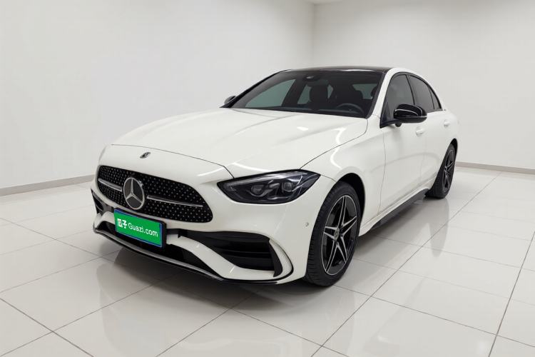 Used Mercedes-Benz C-Class 2023 Second Facelift C 260 L Starry Night Sports Edition Front Left 45 Deg