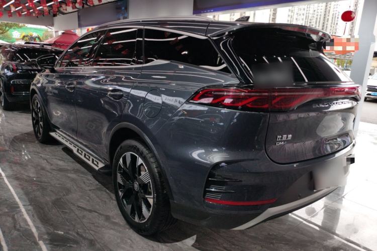 Used BYD Tang New Energy 2024 DM-i Glory Edition 112KM Flagship Model Rear Left 45 Deg