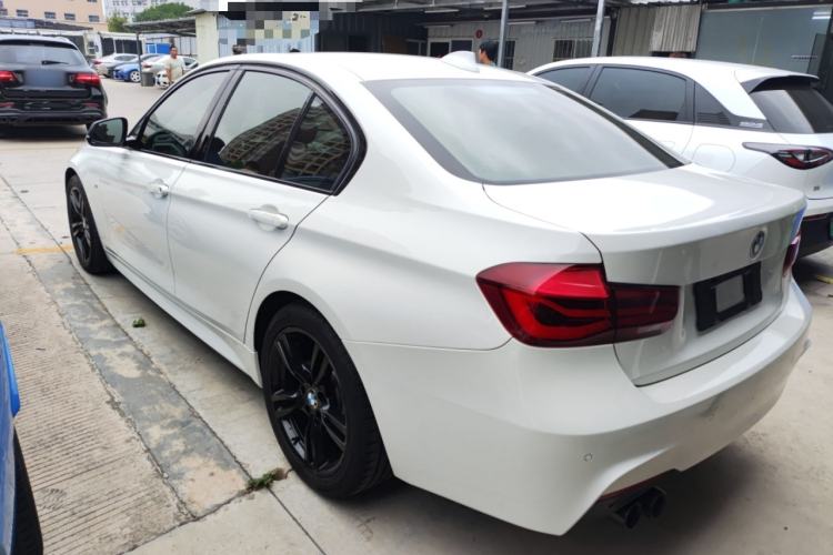 Used BMW 3 Series 2019 320i M Sport Night Edition Rear Left 45 Deg