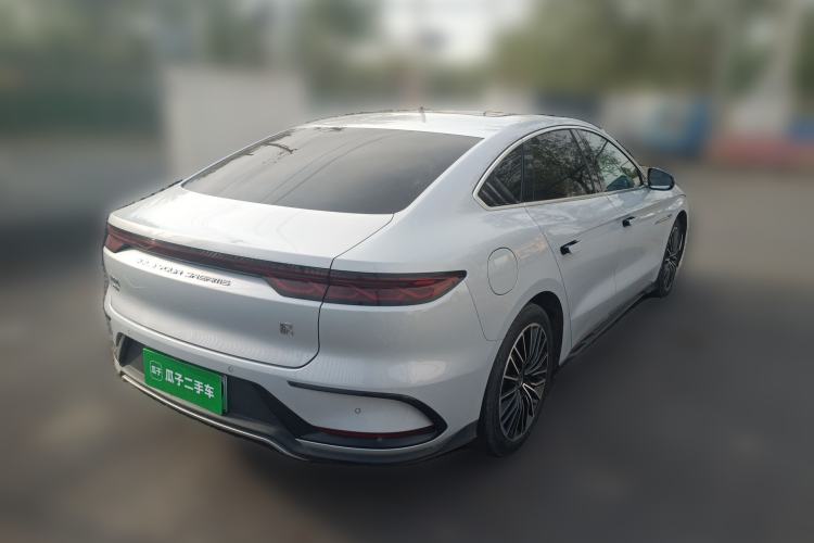 Used BYD Han 2024 DM-i Glory Edition 121KM Prestige Model Rear Right 45 Deg