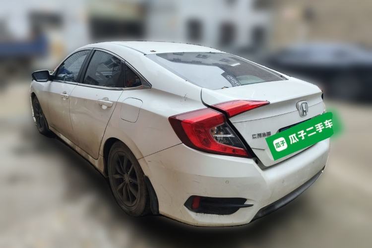 Used Honda Civic 2019 220TURBO CVT Dynamic Edition China VI Rear Left 45 Deg