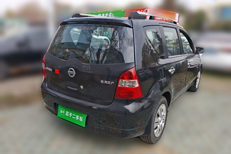 Used Nissan Livina 2010 Jingyue Edition 1.6L Manual All-Around Model Rear Right 45 Deg