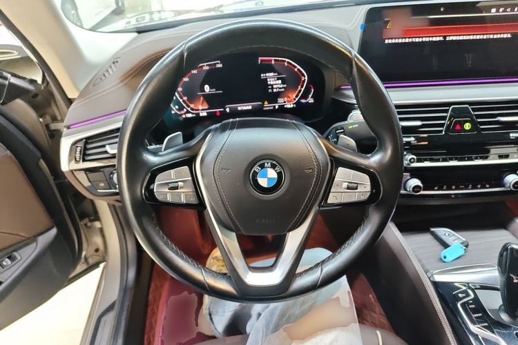 Used BMW 5 Series 2021 530Li Leading Luxury Package Steering Wheel
