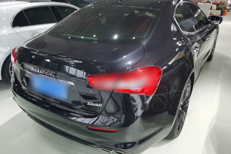 Used Maserati Ghibli 2019 3.0T Diamond Black Global Limited Edition China VI Standard Rear Right 45 Deg